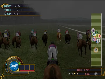 Gallop Racer 2006 screen shot game playing